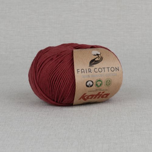 KATIA FAIR COTTON - 27 GRENAT