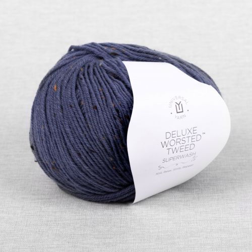 UNIVERSAL YARN DELUXE WORSTED TWEED - 907 DENIM