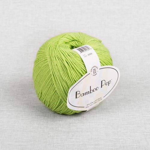 UNIVERSAL YARN BAMBOO POP - 108 VERT LIME