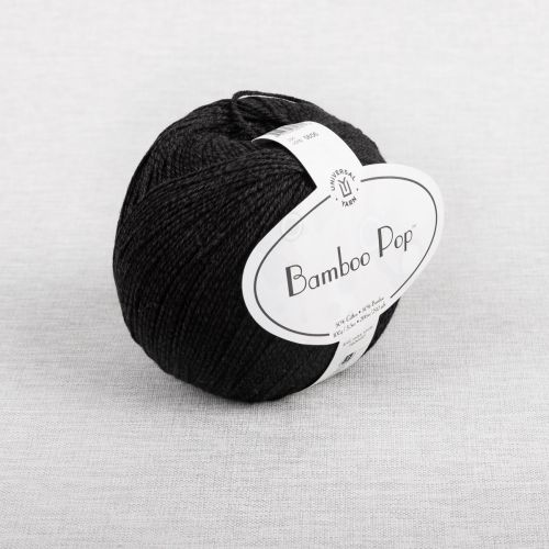 UNIVERSAL YARN BAMBOO POP - 112 NOIR