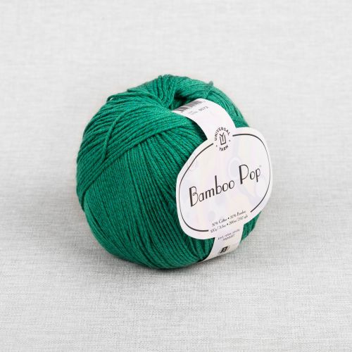 UNIVERSAL YARN BAMBOO POP - 117 ÉMERAUDE