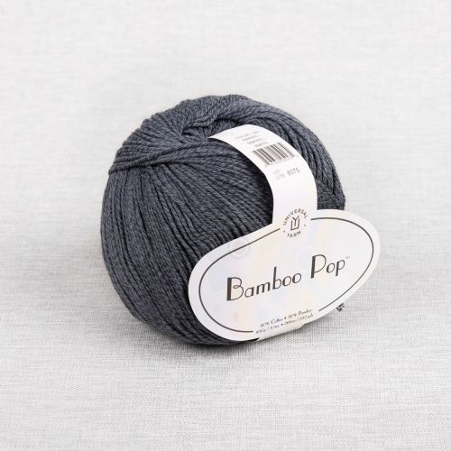 UNIVERSAL YARN BAMBOO POP - 120 GRAPHITE