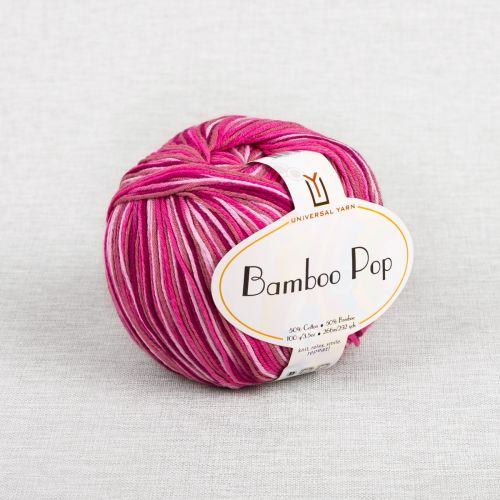 UNIVERSAL YARN BAMBOO POP - 208 JOIE ROSE