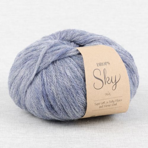 DROPS SKY MIX - BLEU JEANS CLAIR 13