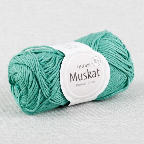 DROPS MUSKAT UNI COLOUR - VERT MENTHE 03