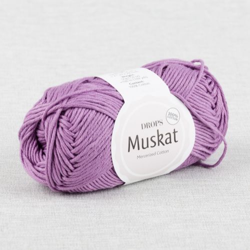 DROPS MUSKAT UNI COLOUR - LILAS 04