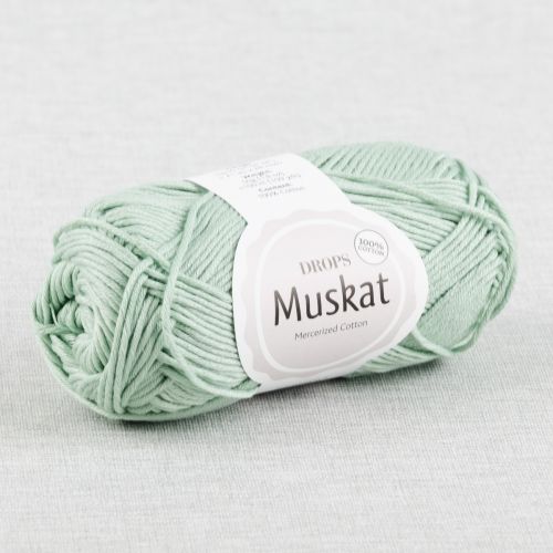 DROPS MUSKAT UNI COLOUR - MENTHE CLAIR 20