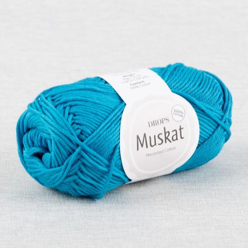 DROPS MUSKAT UNI COLOUR - TURQUOISE 32