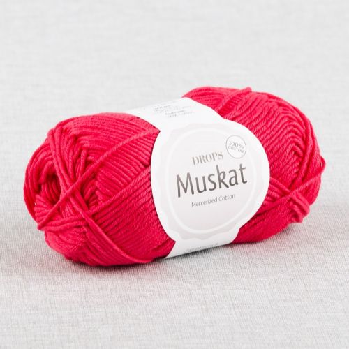 DROPS MUSKAT UNI COLOUR - CORAIL 40