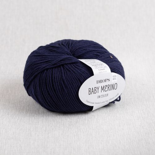 DROPS BABY MERINO - 13 BLEU MARINE