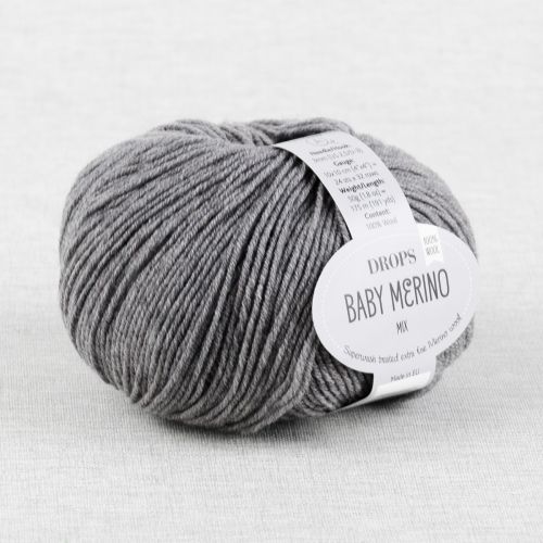 DROPS BABY MERINO MIX - GRIS 19