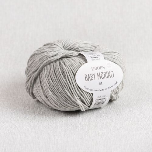 DROPS BABY MERINO - 22 GRIS CLAIR