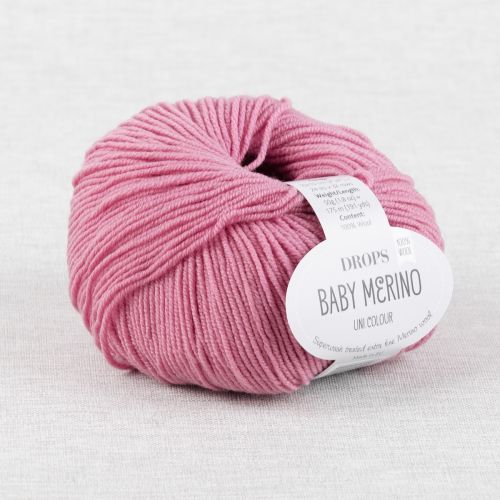 DROPS BABY MERINO UNI COLOUR - VIEUX ROSE 27