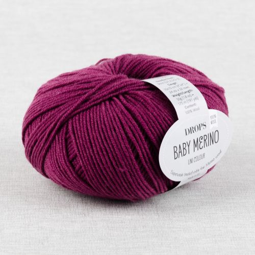 DROPS BABY MERINO UNI COLOUR - BRUYÈRE 34