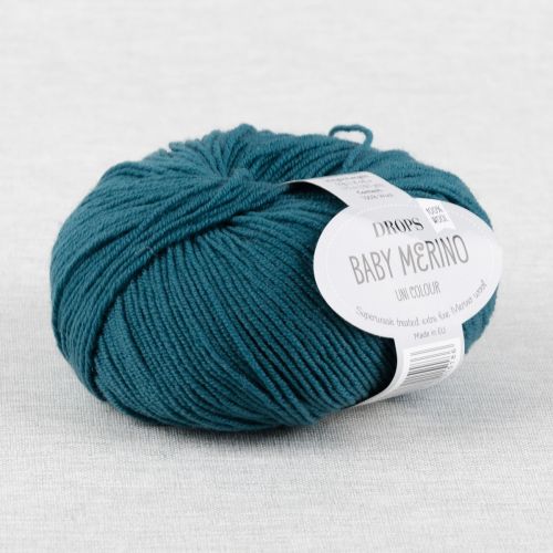 DROPS BABY MERINO UNI COLOUR - MER DU NORD 47