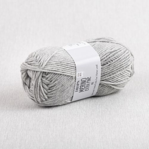 DROPS MERINO EXTRA FINE - 05 GRIS CLAIR