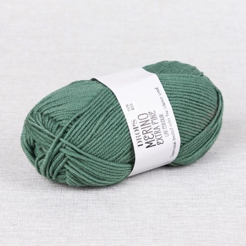 DROPS MERINO EXTRA FINE - 31 VERT FORÊT