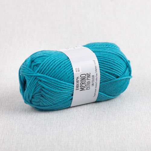 DROPS MERINO EXTRA FINE - 43 BLEU OCÉAN