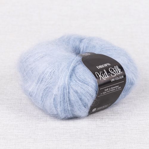 DROPS KID-SILK - 06 BRUME BLEU