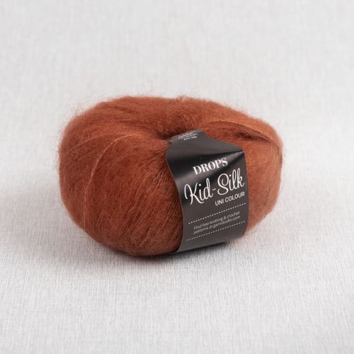 DROPS KID-SILK - 33 ROUILLE