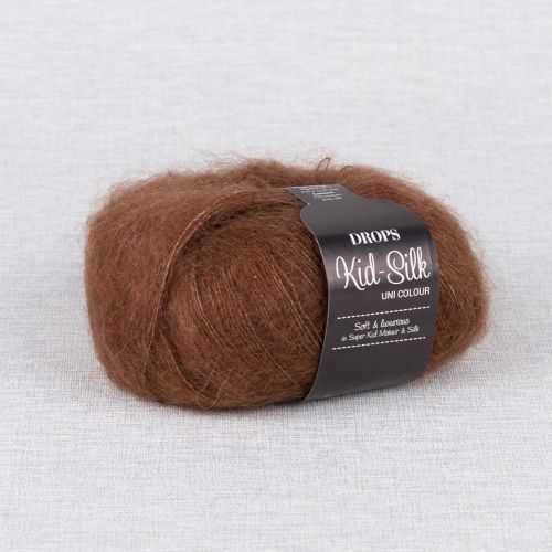 DROPS KID-SILK - 35 CHOCOLATE