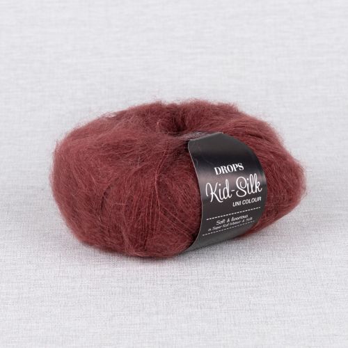 DROPS KID-SILK - 36 BORDEAUX