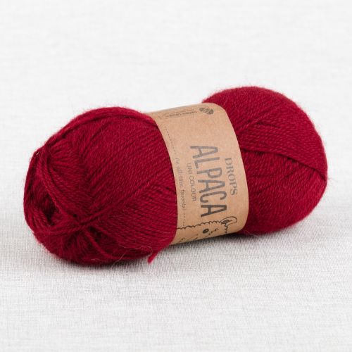 DROPS ALPACA UNI COLOUR - TOMATES 3900