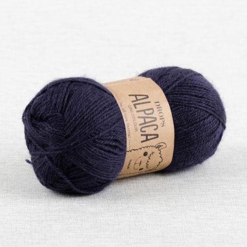 DROPS ALPACA UNI COLOUR - INDIGO FONCÉ 4305