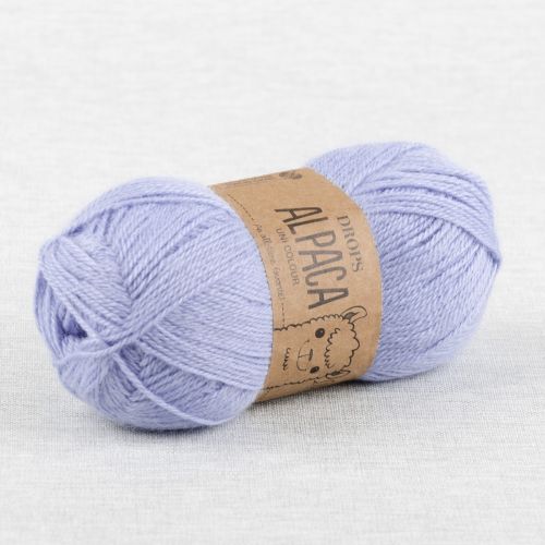 DROPS ALPACA UNI COLOUR - BLEU CLAIR 6205