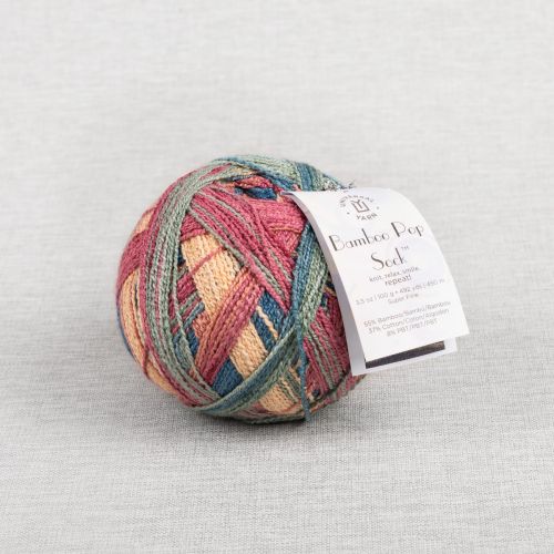 UNIVERSAL YARN BAMBOO POP SOCK - 502 HIGH TIDE