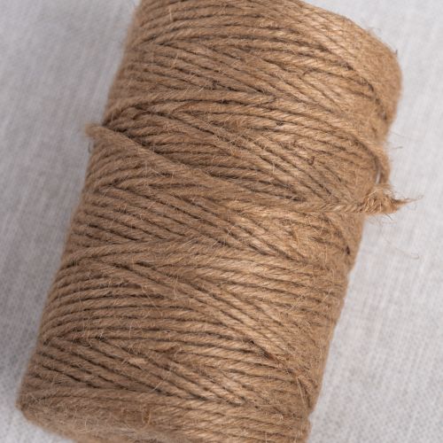 CORDE DE JUTE À MACRAMÉ – NATUREL – 3 MM