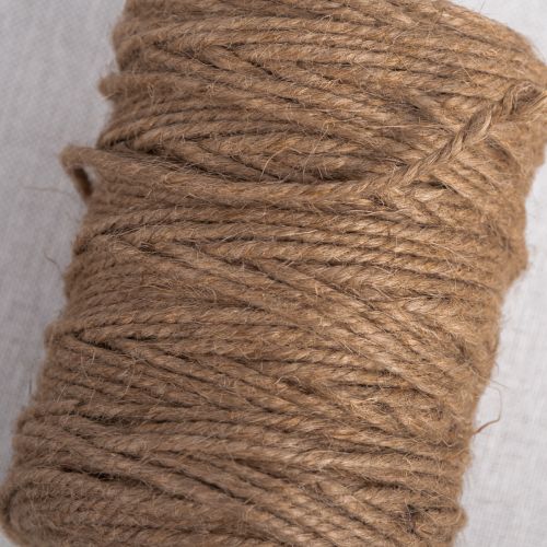 CORDE DE JUTE À MACRAMÉ – NATUREL – 4 MM