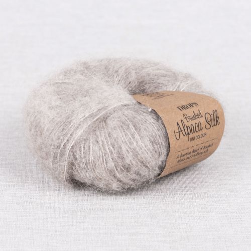 DROPS BRUSHED ALPACA SILK GRIS CLAIR 02