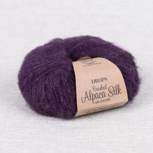 DROPS BRUSHED ALPACA SILK VIOLET 10