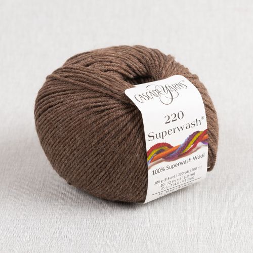 CASCADE 220 SUPERWASH WORSTED - 0862 WALNUT HEATHER