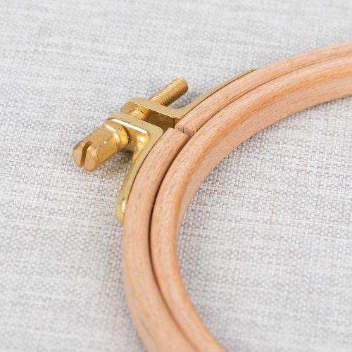 CERCEAU À BRODER PRYM EN BOIS - 12.5CM
