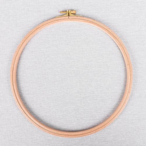 CERCEAU À BRODER PRYM EN BOIS - 25CM