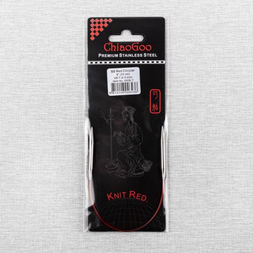 AIGUILLES CHIAOGOO CIRCULAIRES 23CM-9PO 4.5MM