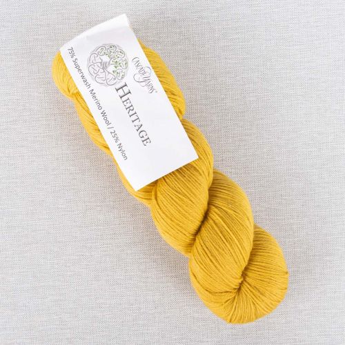 CASCADE HERITAGE SOCK - 5652 MUSTARD