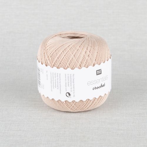 RICO YARNS ESSENTIALS CROCHET – 14 POWDER