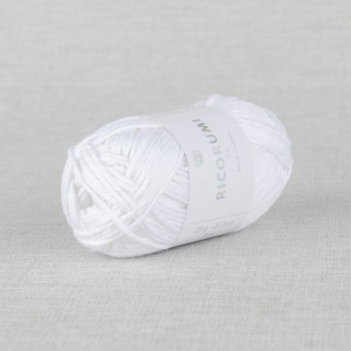 RICO YARNS RICORUMI DK – 01 WHITE