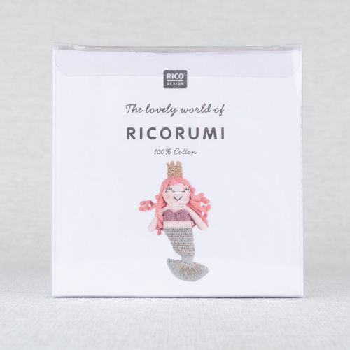ENSEMBLE DE CROCHET RICORUMI DK – 04 SIRÈNE