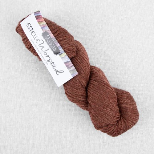 ESTELLE WORSTED - 66 RUST HEATHER