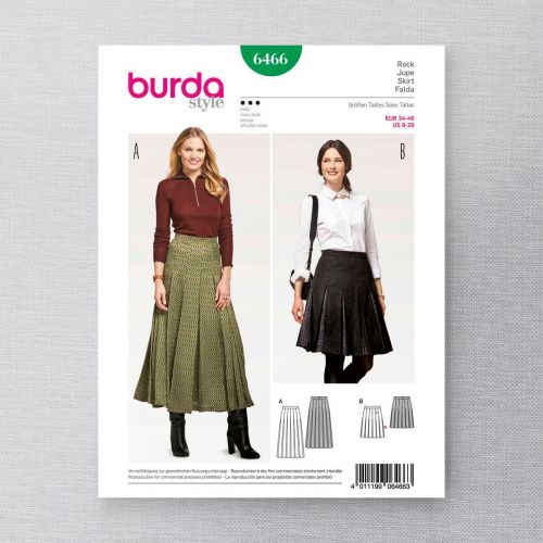 BURDA - 6466 JUPES POUR FEMMES