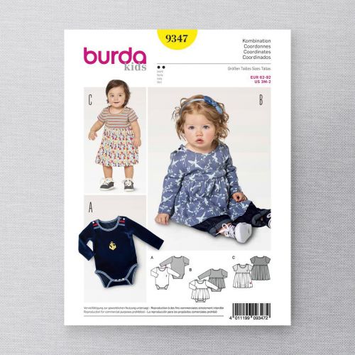 BURDA - 9347 COORDONNÉS POUR ENFANTS