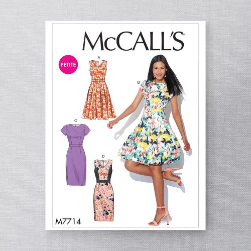 MCCALLS - M7714 - ROBES POUR FEMME - 6 À 14