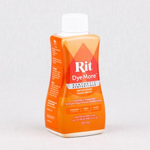 TEINTURE LIQUIDE POUR SYNTHÉTIQUE RIT 207ML - ORANGE ABRICOT