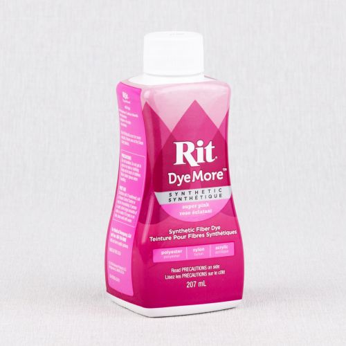TEINTURE LIQUIDE POUR SYNTHÉTIQUE RIT 207ML - ROSE SUPER