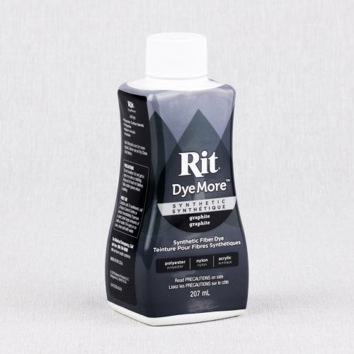 TEINTURE LIQUIDE POUR SYNTHÉTIQUE RIT 207ML - GRAPHITE