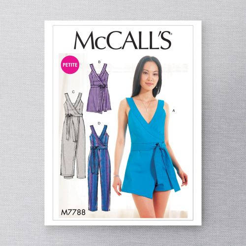 MCCALLS - M7788 BARBOTEUSES ET COMBINAISONS POUR FEMME 